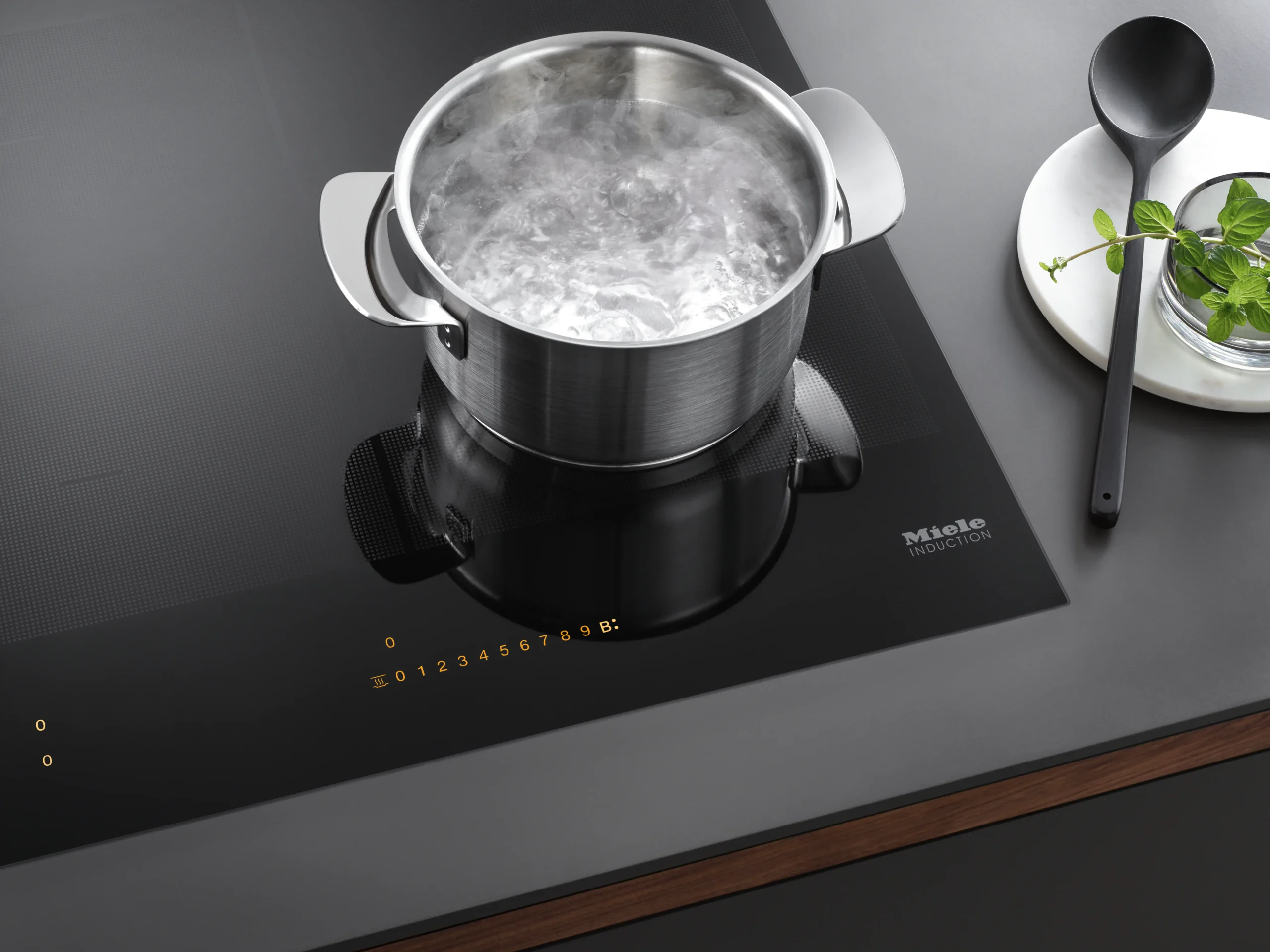 inductie koken van Miele
